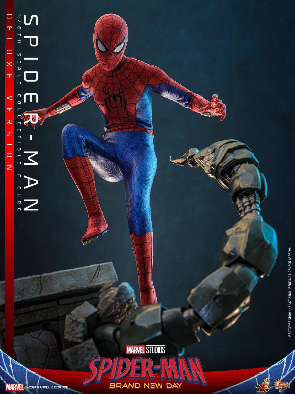 🕷Hot Toys представили игрушки по «Человеку-пауку: Новый день»