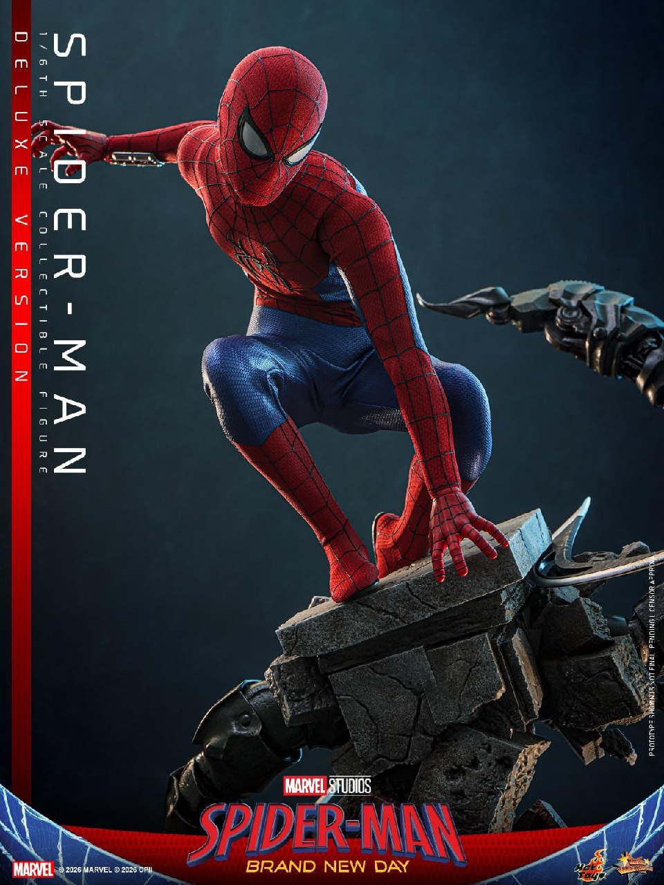 🕷Hot Toys представили игрушки по «Человеку-пауку: Новый день»