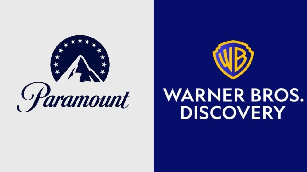 😲Слияние Paramount и Warner Bros. Discovery отложили минимум на год