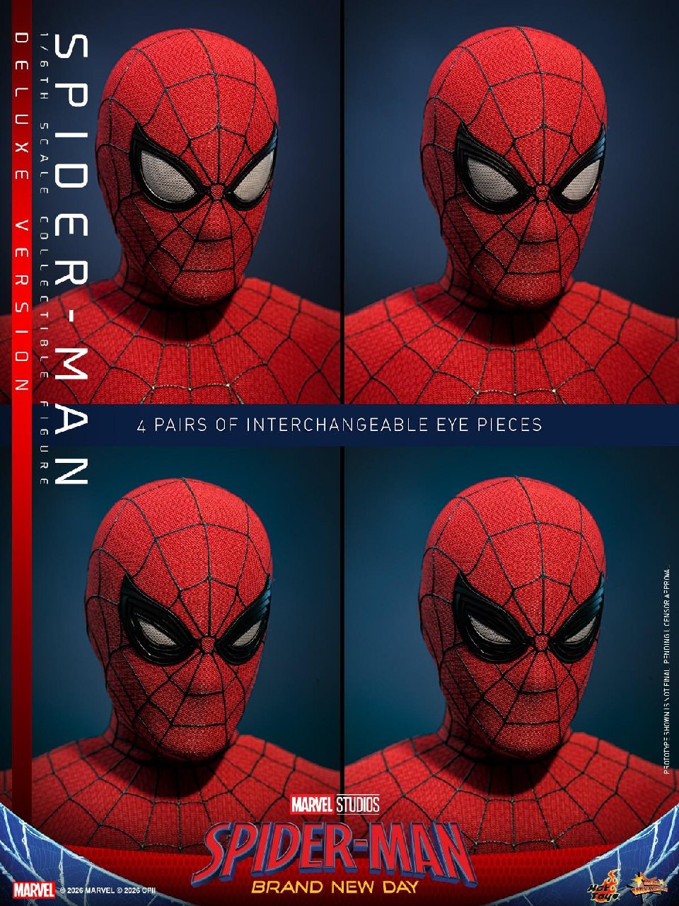 🕷Hot Toys представили игрушки по «Человеку-пауку: Новый день»