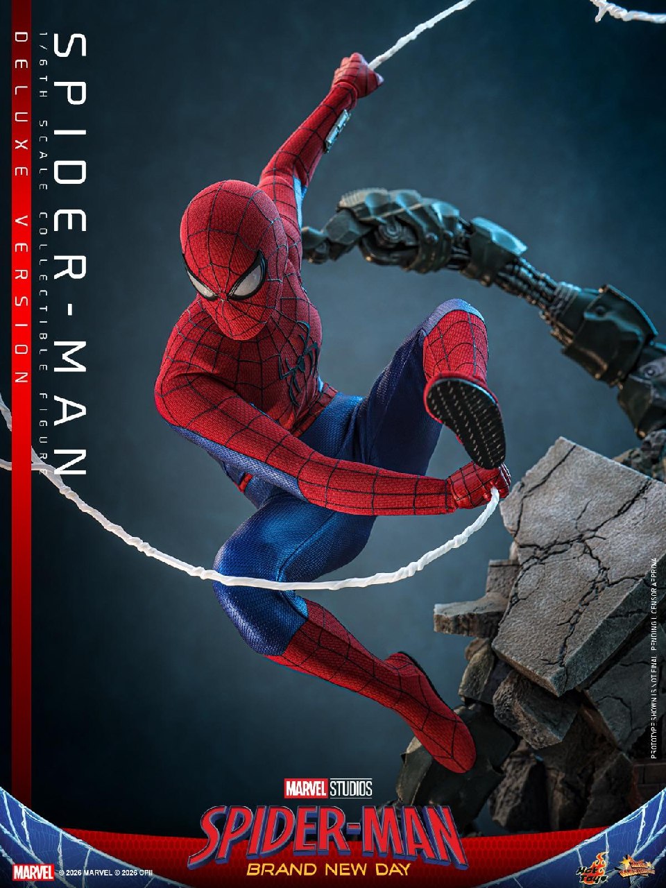 🕷Hot Toys представили игрушки по «Человеку-пауку: Новый день»